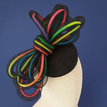 Load image into Gallery viewer, Globeleza Hat Fascinator by Martine Henry Millinery