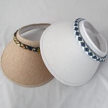 Load image into Gallery viewer, Serena Sun Visor by Martine Henry Millinery