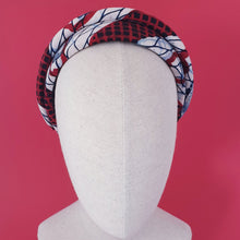 Load image into Gallery viewer, Jayeola African Wax Print Headband by Martine Henry Millinery