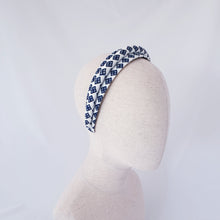 Load image into Gallery viewer, Toni African Wax Print headband by Martine Henry Millinery