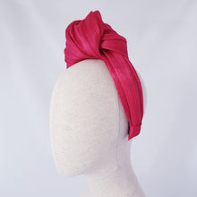 Load image into Gallery viewer, Nina Silk Turban band by Martine Henry Millinery