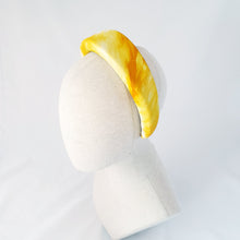Load image into Gallery viewer, Elmina Shibori tye dye headband by Martine Henry Millinery