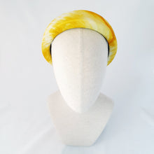 Load image into Gallery viewer, Elmina Shibori tye dye headband by Martine Henry Millinery