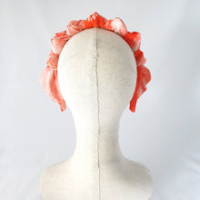 Load image into Gallery viewer, Janelle Silk Tie Dye Shibori Headband by Martine Henry Millinery