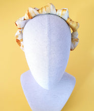 Load image into Gallery viewer, Janelle Silk Tie Dye Shibori Headband by Martine Henry Millinery