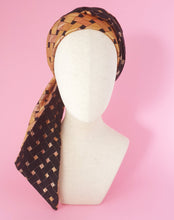 Load image into Gallery viewer, Wrap Star Reversible Headwrap by Martine Henry Millinery