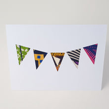 Load image into Gallery viewer, Bunting Greetings Card