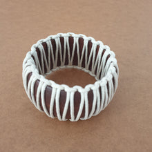 Load image into Gallery viewer, Brown wooden bracelet cuff