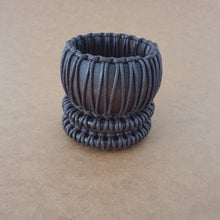 Load image into Gallery viewer, Brown wooden bracelet cuff set of 3