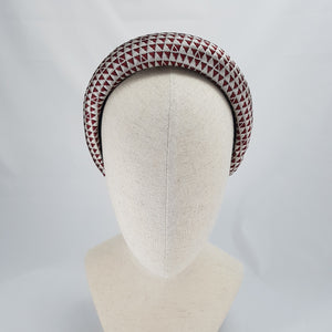 Arco Padded halo headband by Martine Henry Millinery