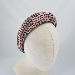 Arco Padded halo headband by Martine Henry Millinery