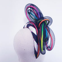 Load image into Gallery viewer, Arco Iris Rainbow Halo Headband by Martine Henry Millinery
