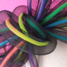 Load image into Gallery viewer, Arco Iris Rainbow Halo Headband by Martine Henry Millinery
