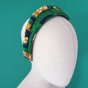 Jayeola African Wax Print Headband by Martine Henry Millinery