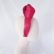 Load image into Gallery viewer, Nina Silk Turban band by Martine Henry Millinery
