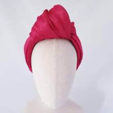 Load image into Gallery viewer, Nina Silk Turban band by Martine Henry Millinery
