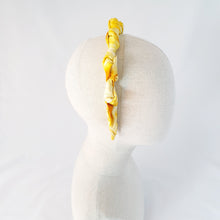 Load image into Gallery viewer, Janelle Silk Tie Dye Shibori Headband by Martine Henry Millinery
