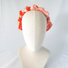 Load image into Gallery viewer, Janelle Silk Tie Dye Shibori Headband by Martine Henry Millinery
