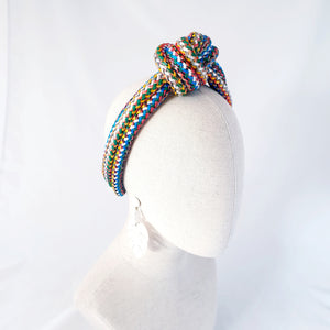 Tia Ciata turban headband by Martine Henry Millinery