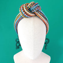 Load image into Gallery viewer, Tia Ciata turban headband by Martine Henry Millinery
