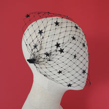 Load image into Gallery viewer, Dorothy Star Veil by Martine Henry Millinery
