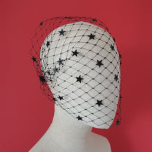 Load image into Gallery viewer, Dorothy Star Veil by Martine Henry Millinery
