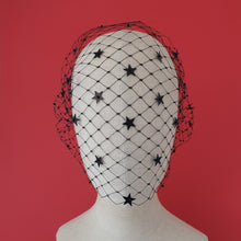 Load image into Gallery viewer, Dorothy Star Veil by Martine Henry Millinery
