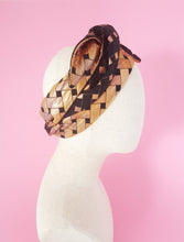 Load image into Gallery viewer, Wrap Star Reversible Headwrap by Martine Henry Millinery
