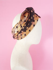 Wrap Star Reversible Headwrap by Martine Henry Millinery